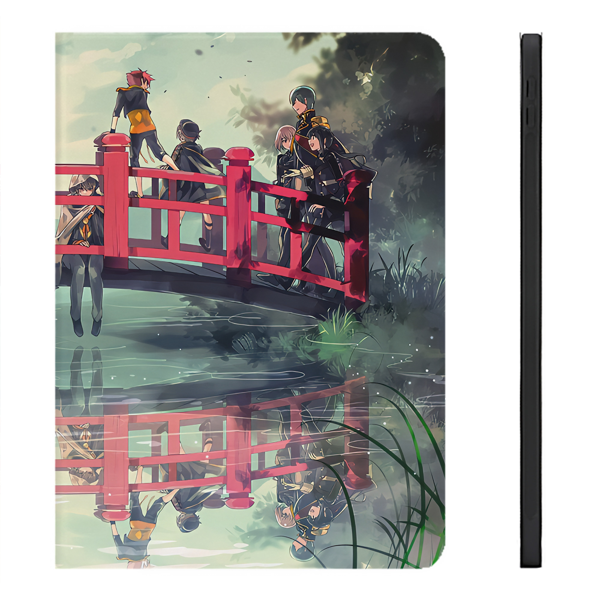 （画像用） 刀剣乱舞 Touken Ranbu IPadケース ペンホルダー付き ブックスタイルデザイン